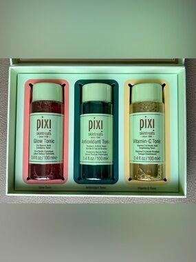 3 Pixi - 100 ml (3.4 fl.oz) each * Glow, Antioxidant and Vitamin C
